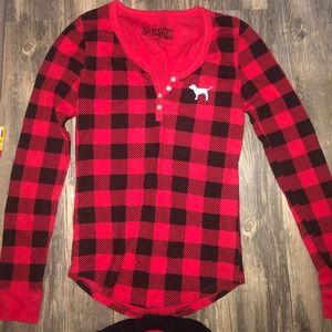 VS red flannel pajama set!